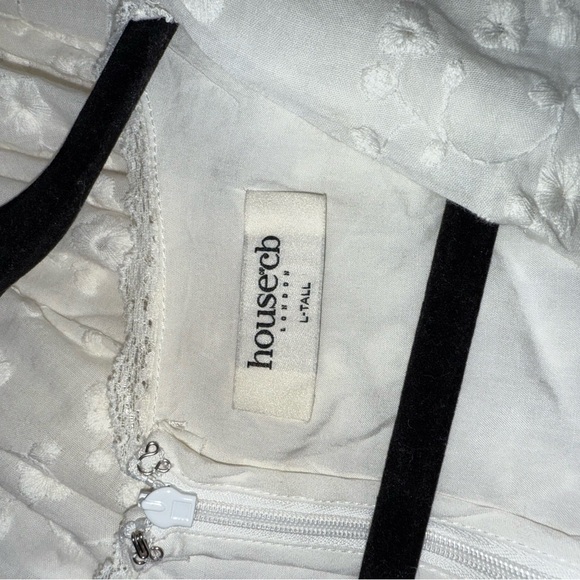 House of CB Ivory Textured Dress - Picture 5 of 6